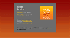 Desktop Screenshot of behotyogaworks.com